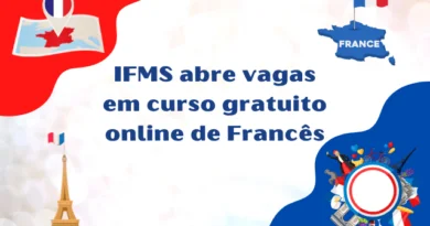 IFMS abre vagas em curso gratuito online de Francês